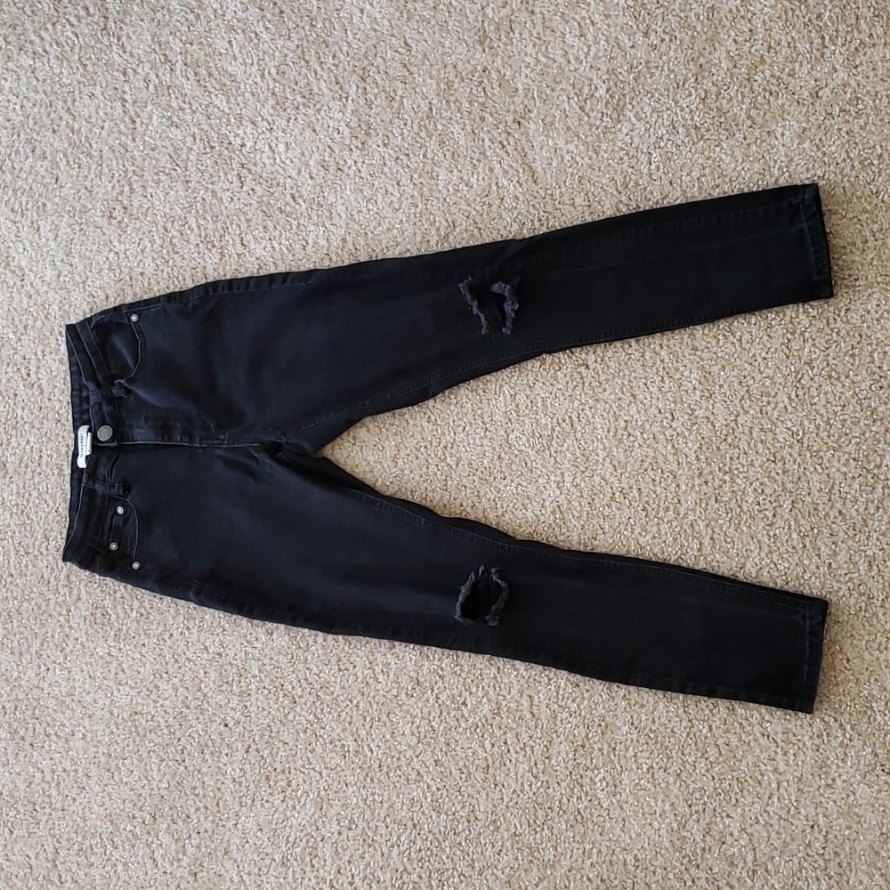 Glamorous black jeans, high rise skinny, size small